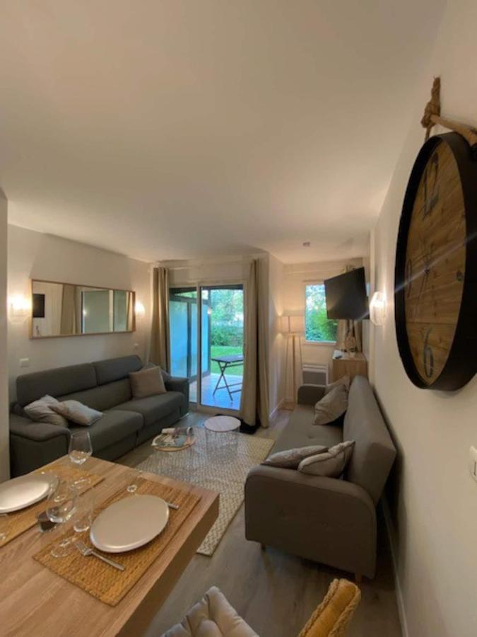 "Magnifique 2 Pieces Deauville" Piscine Et Jardin Bagian luar foto